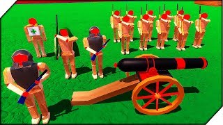 БИТВА ДЕРЕВЯННЫХ СОЛДАТИКОВ - Игра Wooden Battles Обзор и прохождение. Битва солдатиков