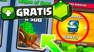 COMO CONSEGUIR GEMAS GRÁTIS EM UM DIA NO CLASH ROYALE & CLASH OF CLANS!! NÃO É MENTIRA!!