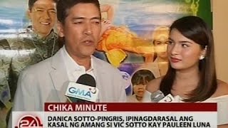 24Oras: Pauleen Luna, hindi inakala noong una na engagement ring ang ipinakita sa kanya Ni Vic Sotto