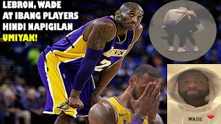 Lebron James, Wade at ibang NBA Players, hindi napigilang umiyak ng nalaman ang nangyari kay Kobe