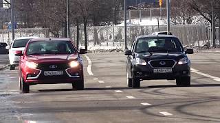 Лада Веста - Датсун Он До: робот против автомата