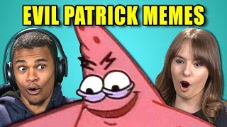 COLLEGE KIDS REACT TO EVIL PATRICK MEME COMPILATION (Savage Patrick)