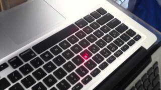 Лазерная гравировка на Apple MacBook pro 13 Laser engraving