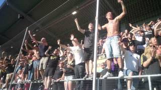 AIK-klacken efter Gefle-AIK (1-2)
