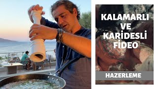 Mutfağımı Deniz Kenarına Taşıdım: Kalamarlı ve Karidesli Fideo