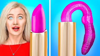 CARA LUCU MENYELUNDUPKAN PERMEN KE KELAS || Tips dan Trik Makanan Keren oleh 123 Go Like!