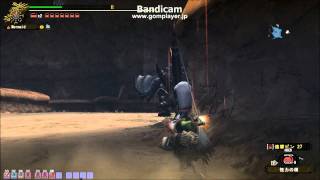 【MHF】HC上位黒ディア弓ソロスナイプ４ラスタ