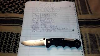SOG Kilowatt Review