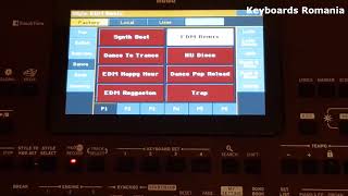 Korg Pa700 - Factory Dance Styles (All styles and intros)