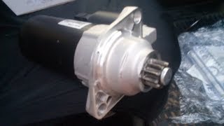 Новый стартер на VW passat b3 c мотором 1.9 TD AAZ. Установка и запуск двигателя. Часть 2