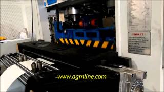 Hızlı Asma Tavan & High Speed Ceiling Tile 600X600 Production AGMline Hızlı Pres Besleme Sistemi
