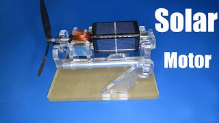 Stark Magnetic Suspension Solar Motor with Double-layer Fan
