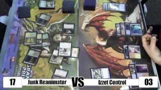 MTG - Standard Gameplay: Junk Reanimator vs Izzet Control