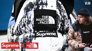 SUPREME X NORTH FACE DROP! +MARR OPENING | VLOG