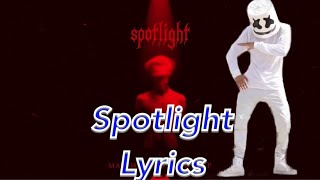Marshmello x Lil Peep - Spotlight Lyrics (Official)
