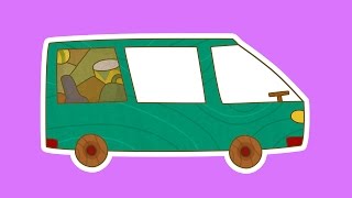 "Машинки", новый мультсериал для мальчиков - Минивэн (4 серия) Развивающий мультфильм