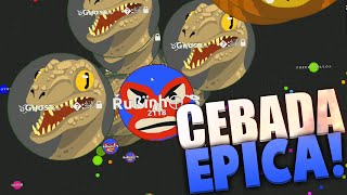 CEBADA ÉPICA!! | Agar.io | Rubinho vlc