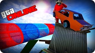 СКИЛЛ ТЕСТ НА СЕДАНАХ И БАГУЮЩИЕ СЕНО В GTA 5 ONLINE