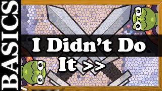 I Didn't Do It - Back to Basic Baduk