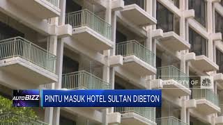 Pintu Masuk Hotel Sultan Dibeton