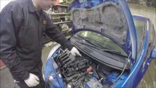 Как почистить форсунки на Honda Fit GD. Часть 1 - СНЯТИЕ