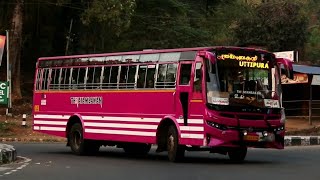 Private Buses Mass Driving Bharat Benz Ashok Leyland taking curves at ease Mass Entry compilation HD