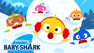 [ ️NEW] Baby Shark in Winter Time | Christmas Baby Shark | Winter Songs 