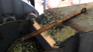 Пресс для отжима сока из стебелей сорго