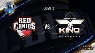 Red Canids x Kino (Jogo 2 - Semana 5 - Dia 2) - CBLoL 2017