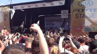 Sleeping With Sirens Warped tour 2013 Atlanta