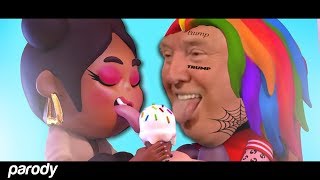 Donald Trump Raps "FEFE" by 6ix9ine ft. Obama