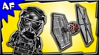 Lego Star Wars First Order Special Forces TIE Fighter 75101 Stop Motion Build Review