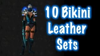 10 Cool Leather Bikini Sets - (World of Warcraft)