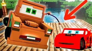 ТАЧКИ 2 В МАЙНКРАФТЕ! ТАЧКИ ПРИЕХАЛИ В MINECRAFT