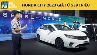 Trải nghiệm nhanh "hàng nóng" Honda City 2023 từ 559tr vừa ra mắt: Thêm Sensing, thực sự đáng giá!
