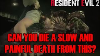Resident Evil 2 Remake - What Happens When You Get Poisoned?