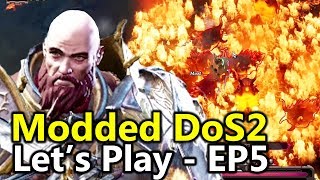 JAIL BREAK! (Extremely Long Fights lol) - #5 Divinity Original Sin 2 (Dos2 Modded Let's Play)