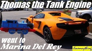 Thomas the Tank Engine went to Marina Del Rey California
