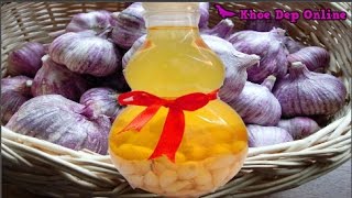 Bất ngờ về Công dụng tuyệt vời của rượu tỏi - Thần dược hàng nghìn năm tuổi - cách ngâm rượu tỏi