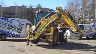 Продается экскаватор-погрузчик NEW HOLLAND B100