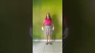 Gestos do hino eu sou uma obra de arte
