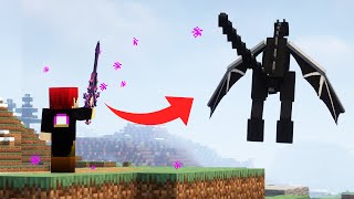 マイクラなのに この剣からエンドラが生まれましたｗ【赤髪のとも】カスタム剣:後編