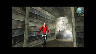 RE4 DETONANDO OS GANADOS:mod Girl. Lion jaqueta.