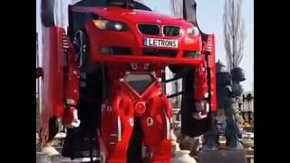 РОБОТ-ТРАНСФОРМЕР ИЗ НАСТОЯЩЕГО АВТОМОБИЛЯ BMW.2016