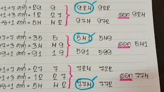 3ตัวบน4ชุดตรงๆ..งวดวันที่1/2/63
