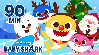 It's Beginning to Look a Lot Like Christmas | +Compilation | Baby Shark Songs 