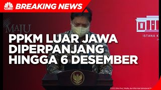 PPKM Luar Jawa Diperpanjang Hingga 6 Desember, 77 Kab/Kota Masuk Level 1