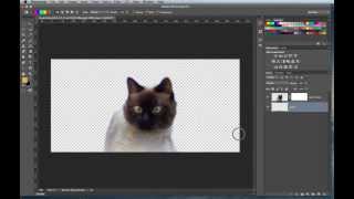Fading an image into the background with Photoshop