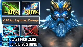 EPIC 1 Sec 470 Damage Arc Shotgun Zeus vs Storm + Ursa Anti Counter Build WTF Dota 2