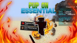 Faccio PvP su Essential (autoclicker)
